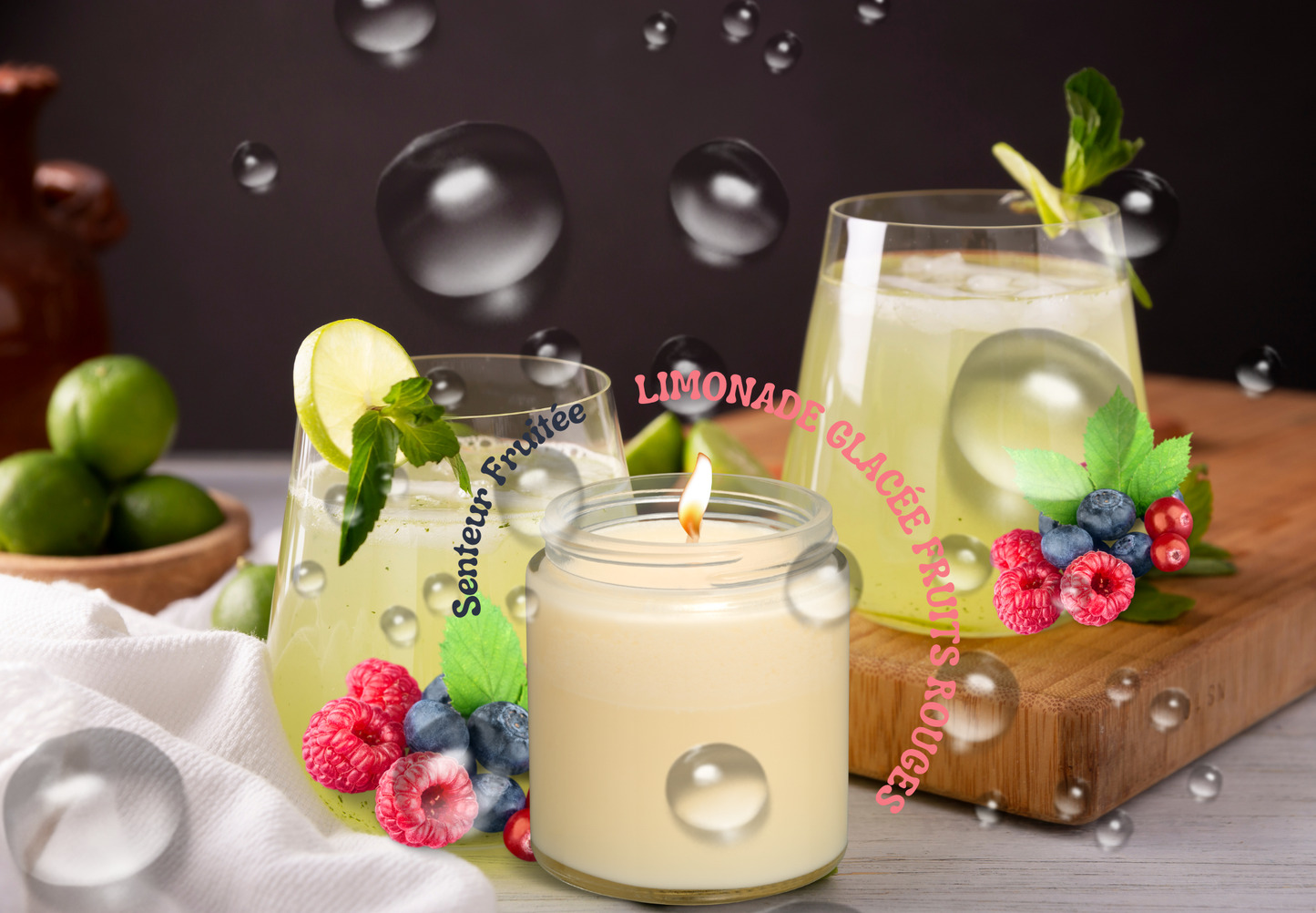 Fondants Parfumés - Senteur Fruitée – Un cocktail de fraîcheur et de gourmandise