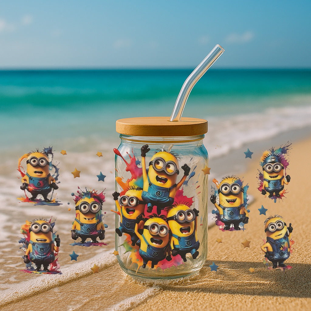 Verre Personnalisé Animé – Pour les Fans d’Univers Fantastiques et Colorés - 11