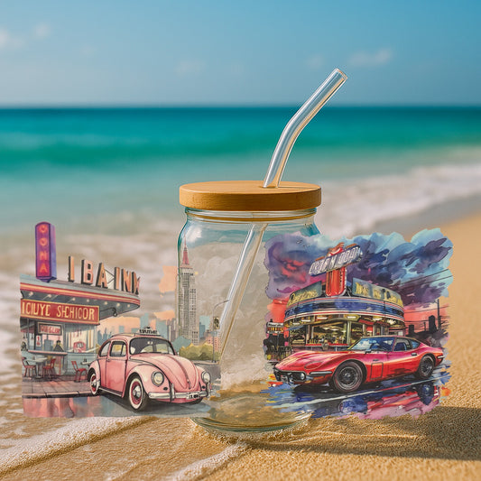 Verre Personnalisé Voiture – Pour les Amoureux du Volant - 1