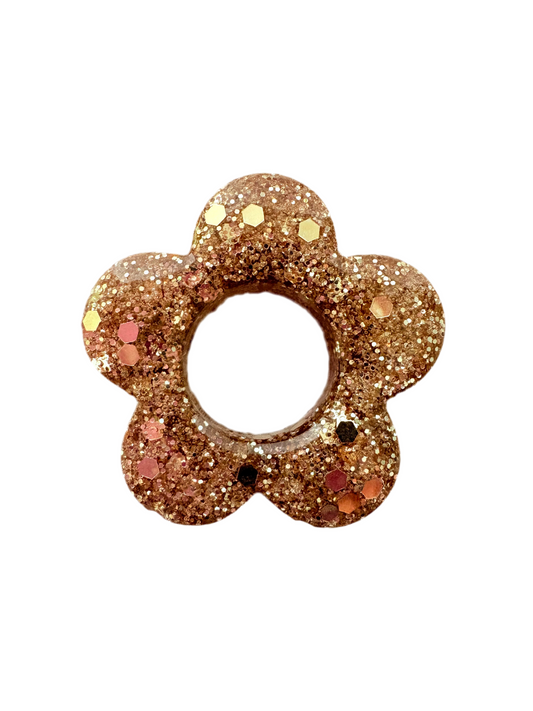 N°32 : Charms Fleur Or Antique