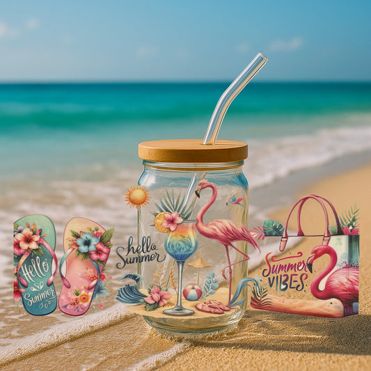 Verre Personnalisé Summer – Soleil, Fun et Fraîcheur au Rendez-vous ! -3