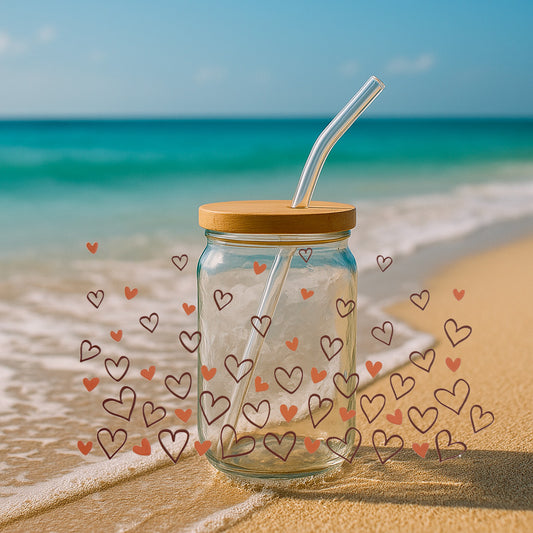 Verre Personnalisé Cœur – Amour et Tendresse en Un Seul Geste - 1
