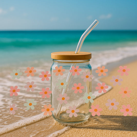 Verre Personnalisé Fleur – Douceur, Élégance et Nature - 2