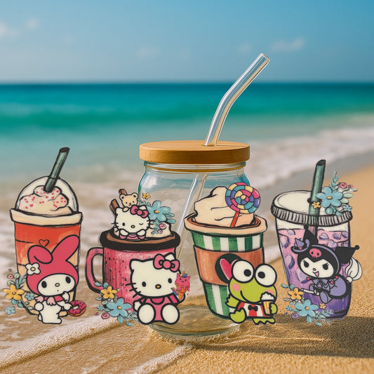 Verre Personnalisé Animé – Pour les Fans d’Univers Fantastiques et Colorés - 3