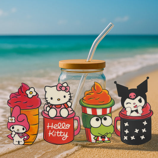 Verre Personnalisé Animé – Pour les Fans d’Univers Fantastiques et Colorés - 4