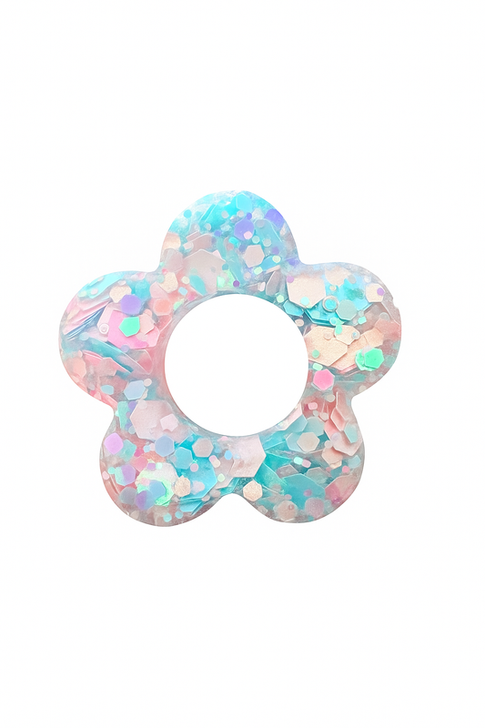 N°38 : Charms Fleur Bleu Lollipop🍭