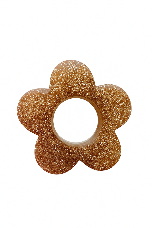 N°31 : Charms Fleur Or Lumineuse