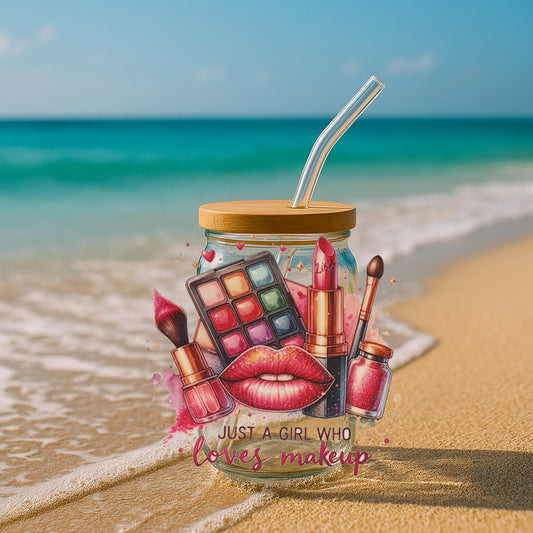 Verre Personnalisé Maquillage – Glamour et Originalité à l’honneur - 3