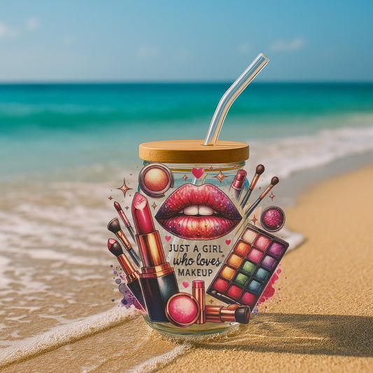 Verre Personnalisé Maquillage – Glamour et Originalité à l’honneur - 4