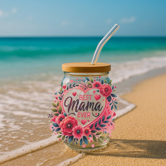 Verre personnalisé Maman - 8