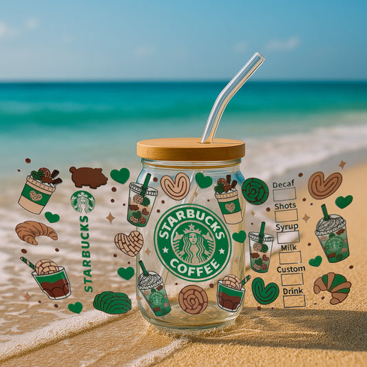 Verre Personnalisé Starbucks - Édition Unique Verre Sapin