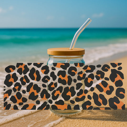 Verre Personnalisé Léopard – Un Style Sauvage & Chic - 1